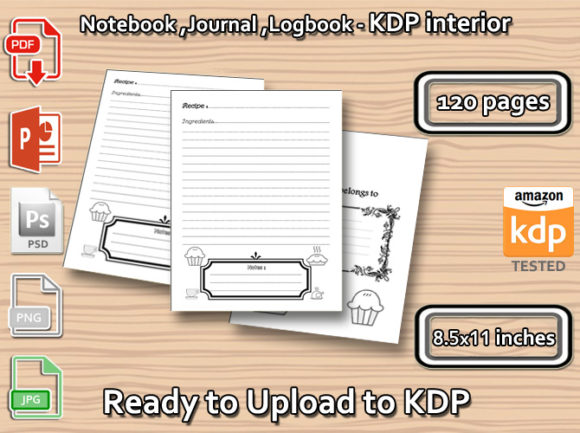 Blank Recipe Book - Your Perfect Cookbook