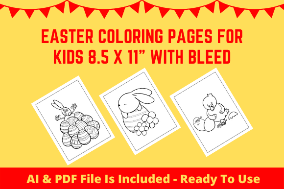 Easter Coloring Pages for Kids V1 KDP: A Creative and Fun Resource