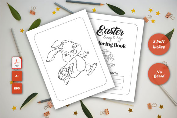 Explore the Joy of Easter with Bunny and Eggs Coloring Book