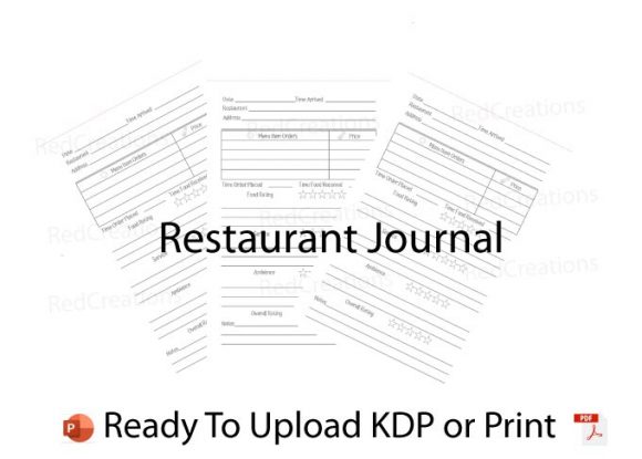 Exploring the KDP Restaurant Journal: A Comprehensive Tool for Food Writers and Enthusiasts