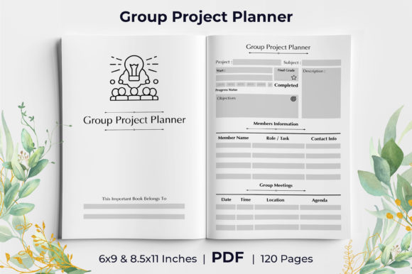 Mastering Group Collaboration with the Group Project Planner KDP Interior