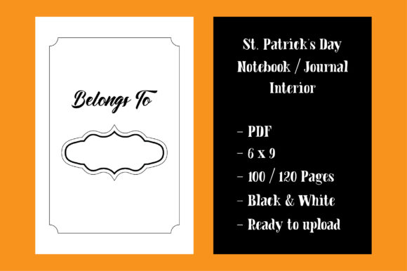St. Patrick's Day Notebook KDP Interior: A Creative and Practical Resource for Celebratory Projects