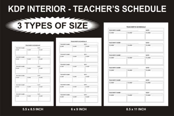 Streamline Your Schedule with KDP Teacher's Planner