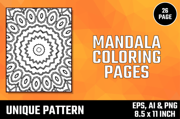Unique Mandala Coloring Pages for Creative Design