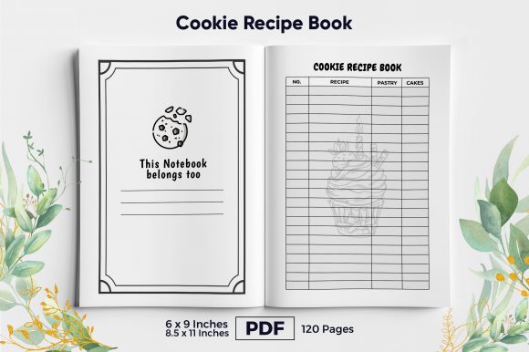 Unlocking the Sweet Potential: The Cookie Recipe Book KDP Interior for Aspiring Authors and Bakers